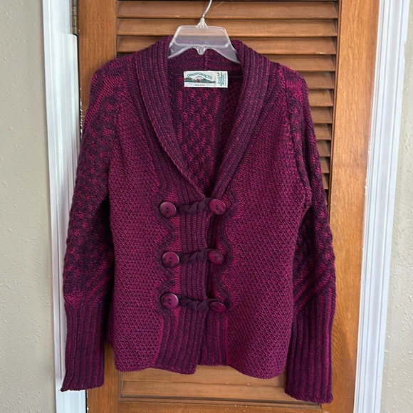 Aran craft merino wool sweater - Picture 1 of 5